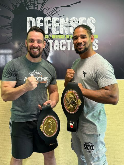 Leonardo Mosquéa Double champion de France en boxe anglaise