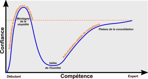 La courbe des compétences par Défenses Tactiques 