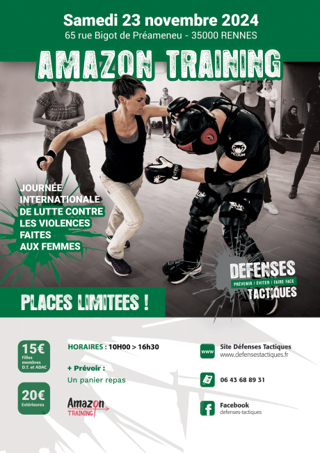 Pratique sportive de : Stage Amazon Training Rennes 