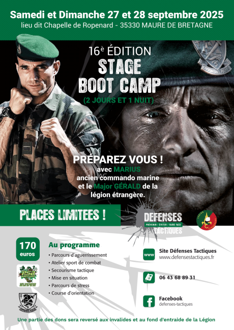 Pratique sportive de : BOOT CAMP 